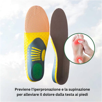 Offerta 2x1 per le solette ortopediche in gel FootLive™!