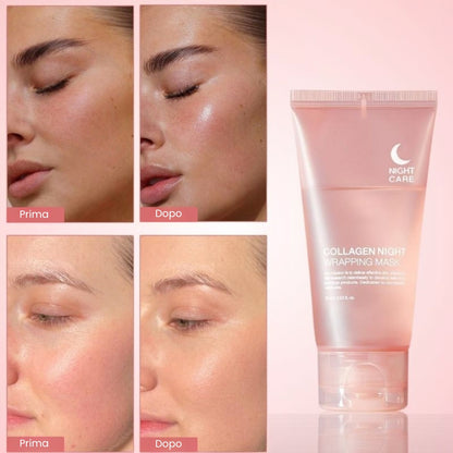 Maschera da notte al collagene Seluna
