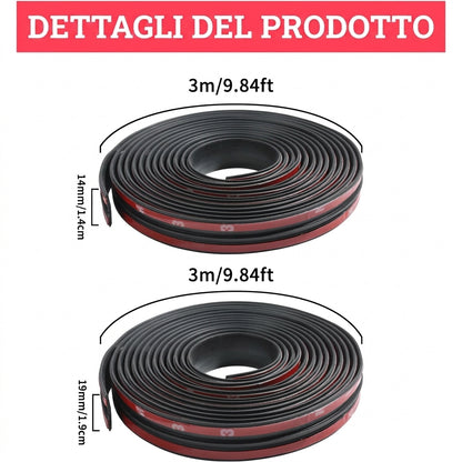 Guarnizione Gomma Parabrezza Auto Universale Antipolvere