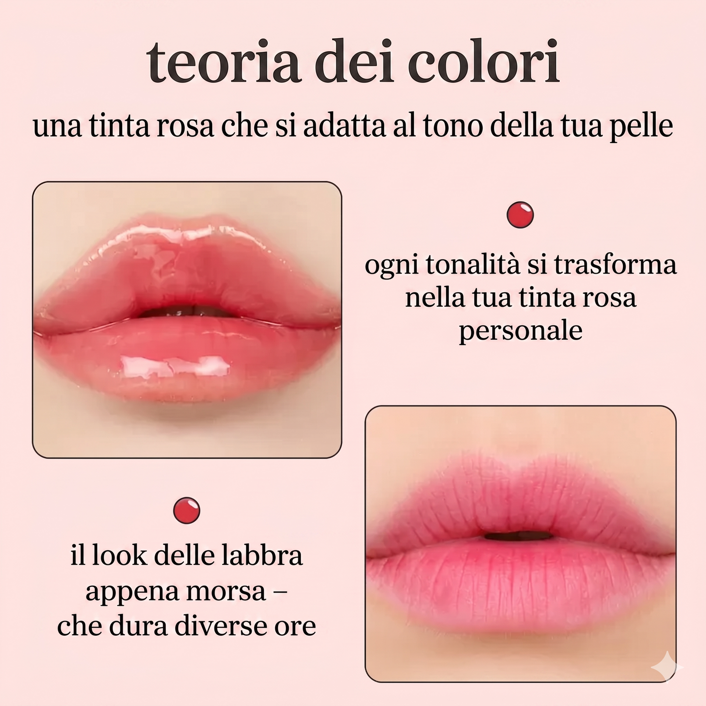 (Confezione da 3) - Idratazione Intensa Rossetto Nooni Apple Effetto Lucido Duo Trio
