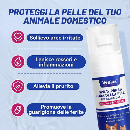 Sollievo Prurito Spray Animali Formula Vegetale 80ml