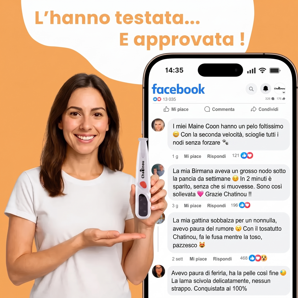 Palamot™ - Tosatrice di precisione per gatti