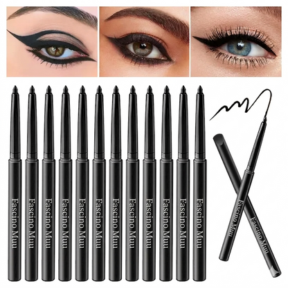 Eyeliner Liquidi Set 12 Alta Pigmentazione Lunga Durata