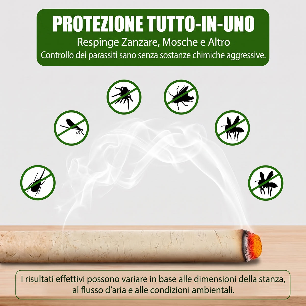 Aromaterapia Calmante Incenso Mugwort Lenta Combustione