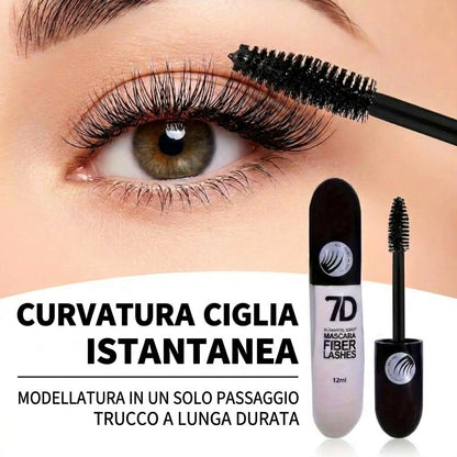 Volume e Lunghezza Mascara a Fibre di Seta Resistente all'Acqua