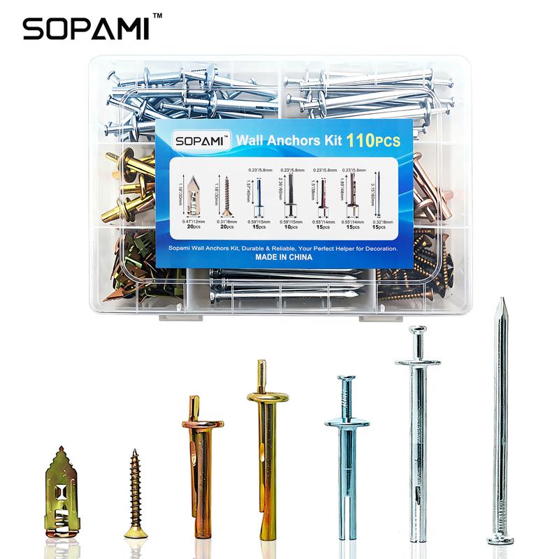 Installazione Rapida Kit Tasselli Auto-Foranti Resistenti