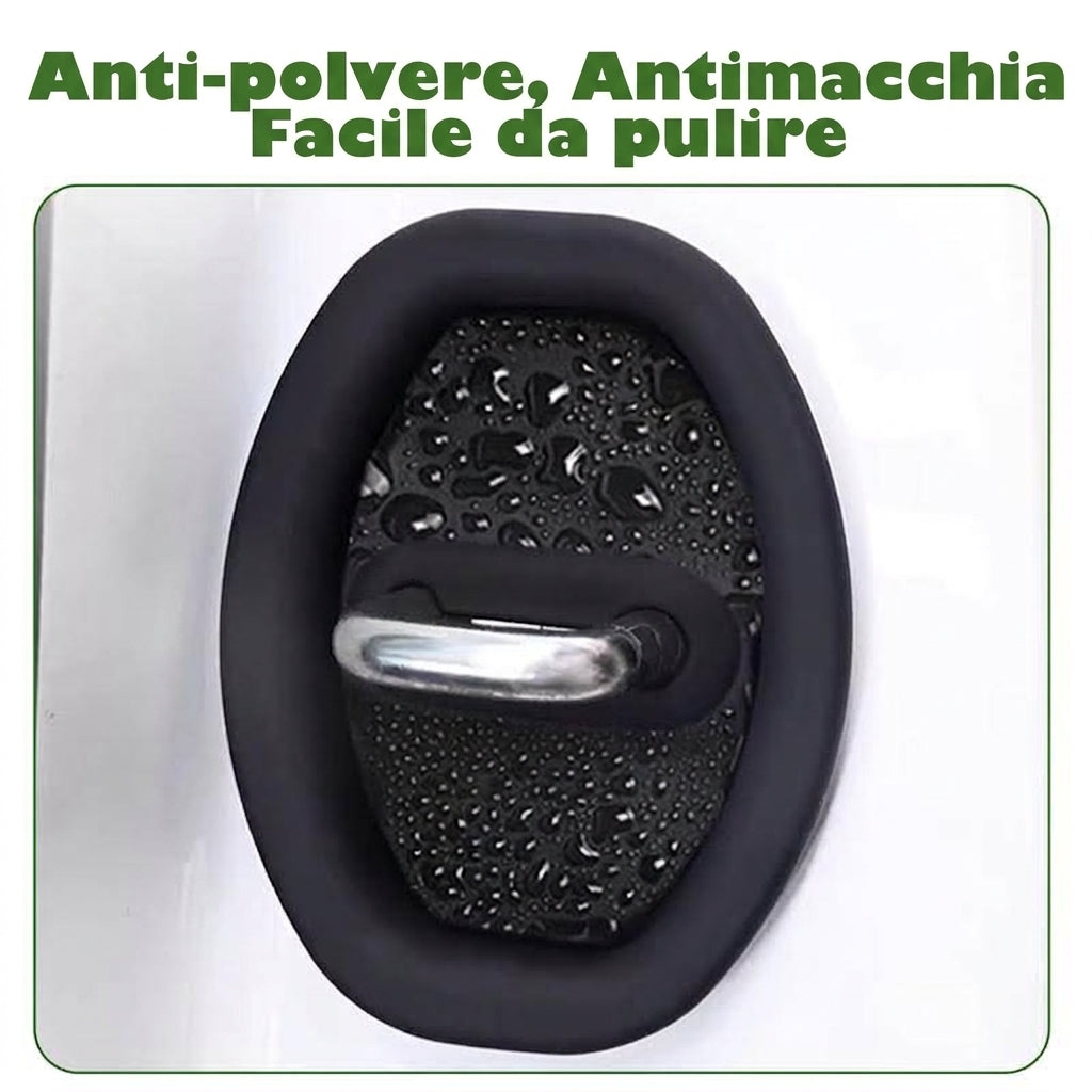 Confezione da 8 - Installazione Facile Copertura Serratura Porta Auto Autoadesiva