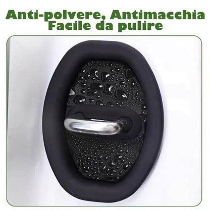 Confezione da 8 - Installazione Facile Copertura Serratura Porta Auto Autoadesiva