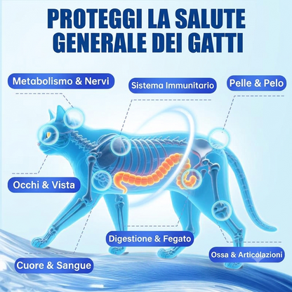 Supporto completo per gatti con multivitaminici 23 in 1 e taurina - 300 bocconcini