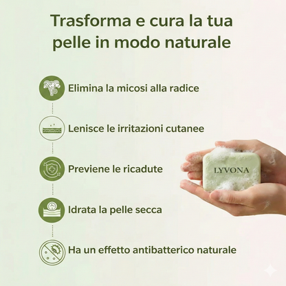 Sapone antimicotico Lyvona