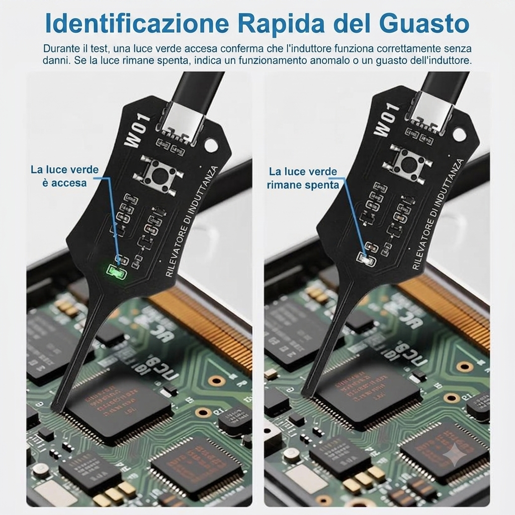Diagnostica portatile precisa per schede madri a induzione