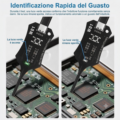 Diagnostica portatile precisa per schede madri a induzione