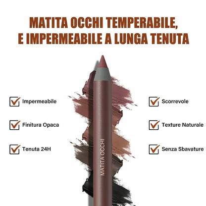 Trucco Occhi Matita Eyeliner Resistente a Sbavature Punta Morbida