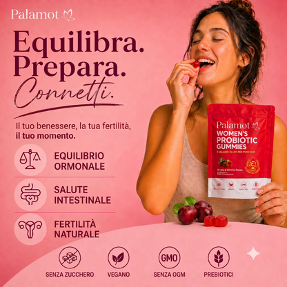 Palamot™ Caramelle gommose probiotiche per l'equilibrio ormonale