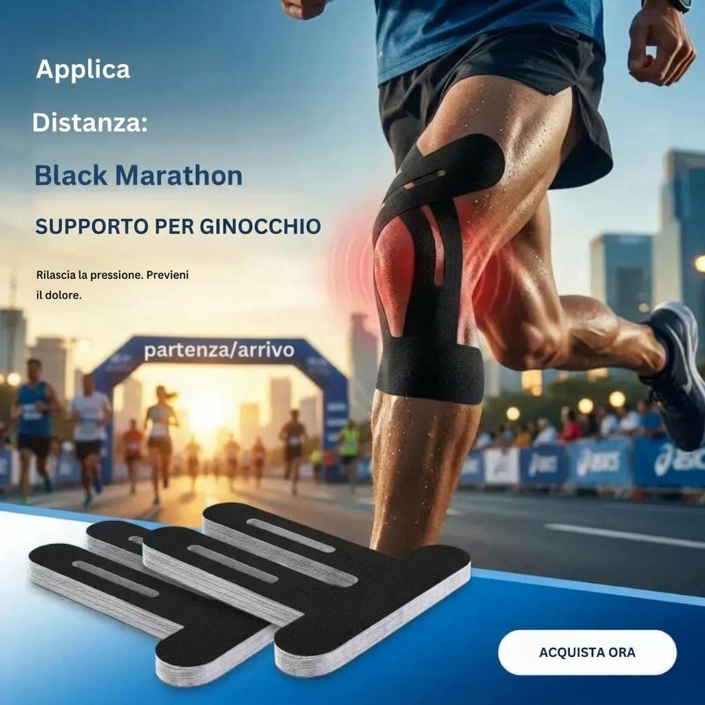 Supporto Istante Tape Kinesiologico Impermeabile e Traspirante