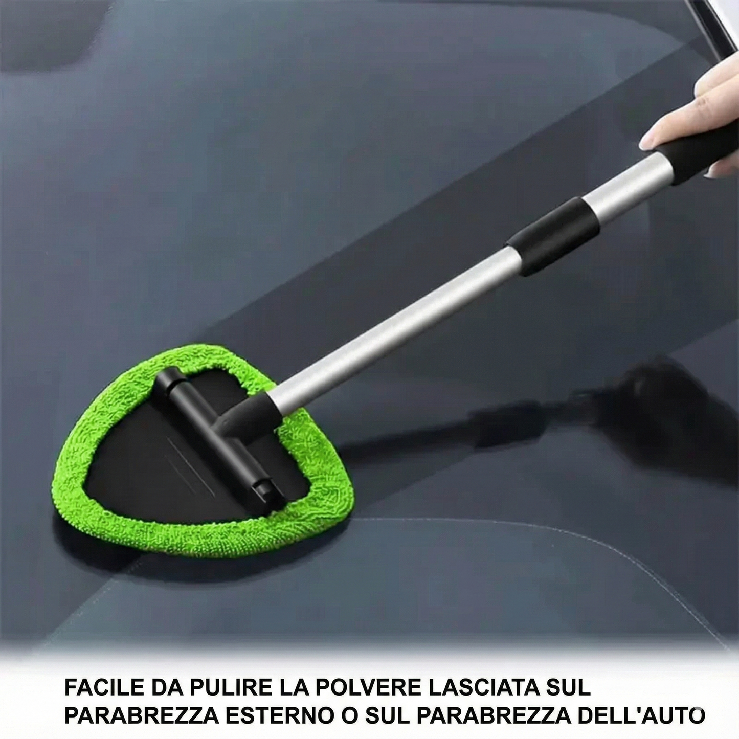 Strumento Pulizia Parabrezza - Manico Estensibile