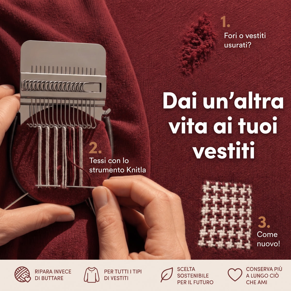 Palamot – Tessi facilmente e dai nuova vita ai tuoi vestiti