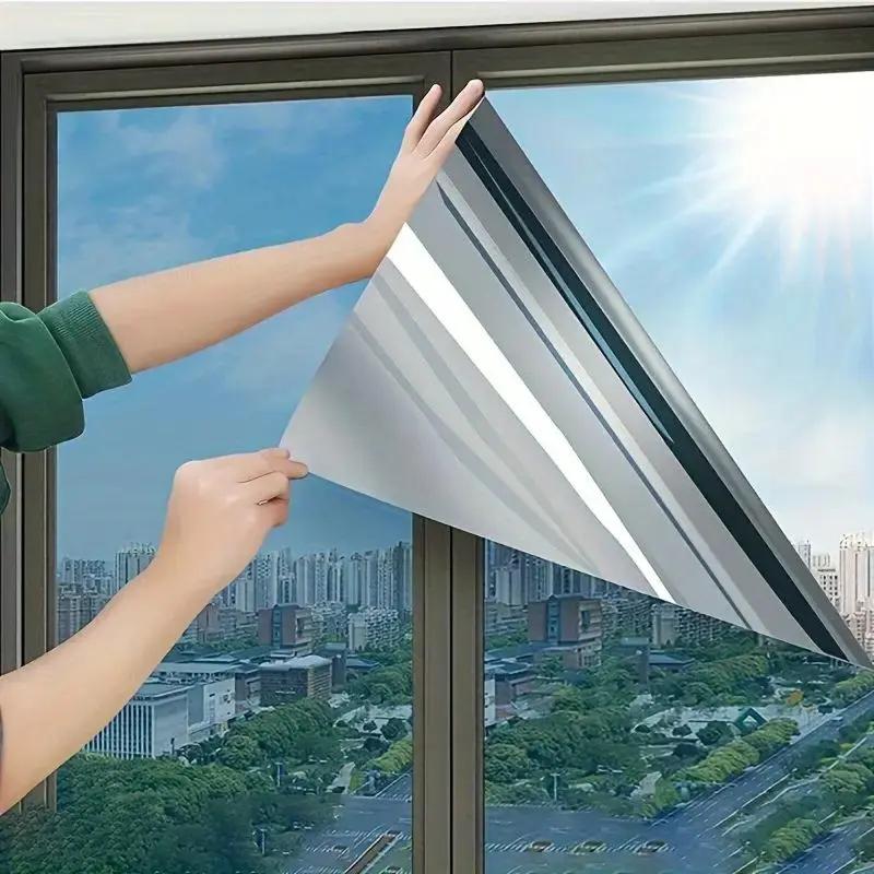 Protezione Privacy Pellicola Vetri Effetto Specchio One-Way