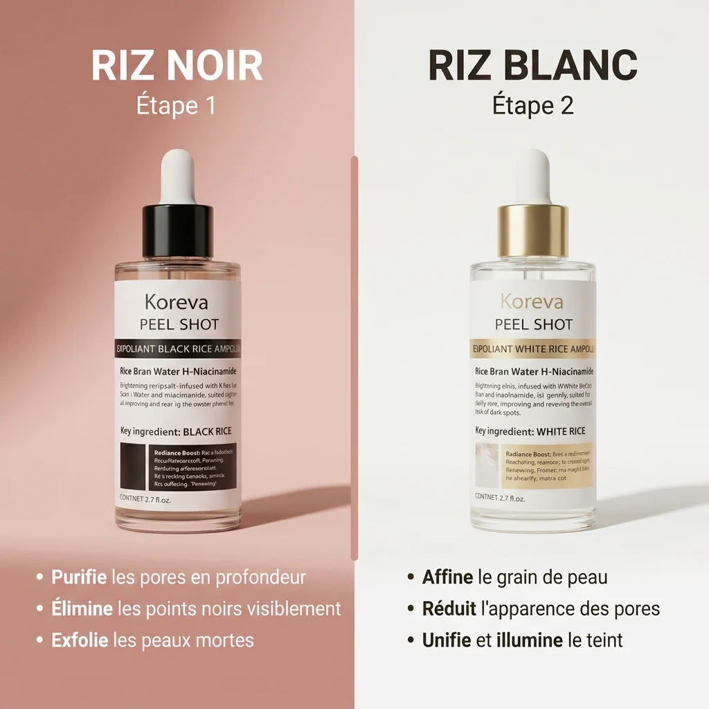 Pori Affinati e Pelle Purificata con Esfoliante al Riso Coreano