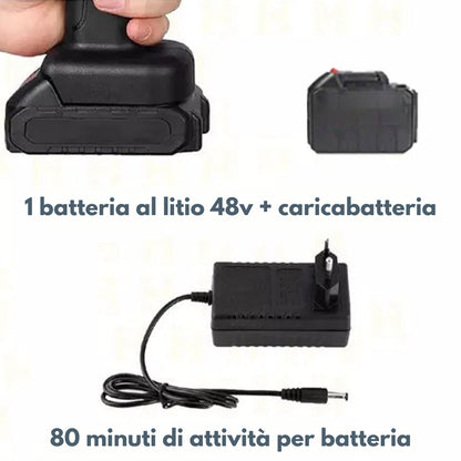 Idropulitrice portatile HidroJet + Valigia [2 batterie]