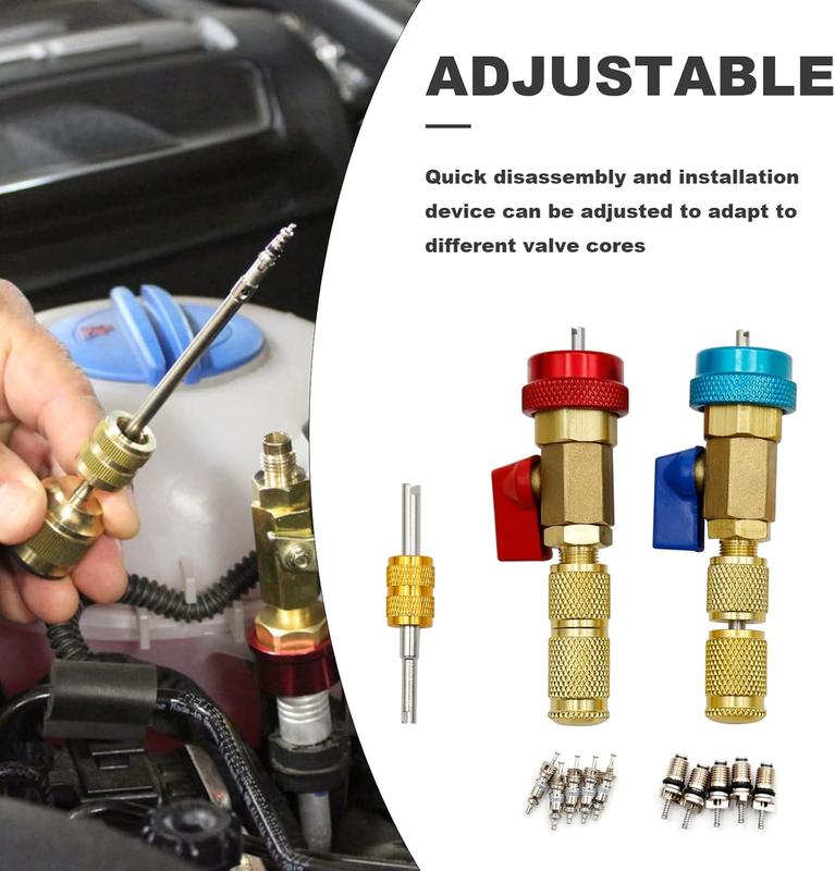 Manutenzione Rapida Valvola R134A Kit Strumenti per Auto