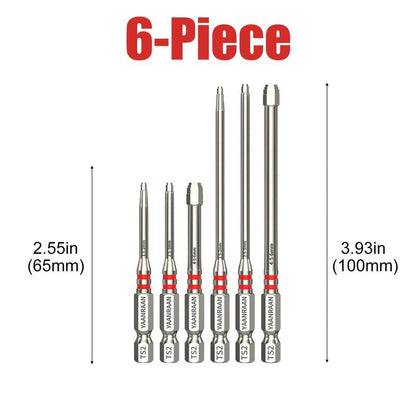 Set Cacciaviti Magnetici con Punta Esagonale per Viti Varie