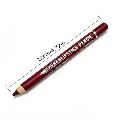 Confezione da 12 - Trucco Labbra Waterproof Matita Contorno Preciso Lunga Durata