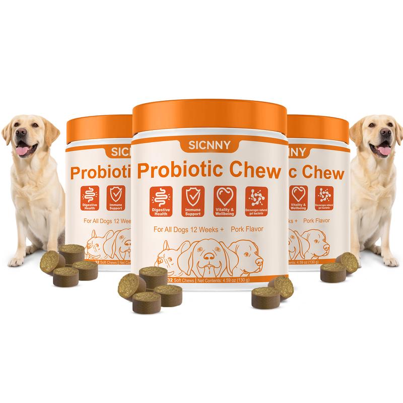 Supporto Immunitario Cane Multivitaminico 8-in-1 con Probiotici