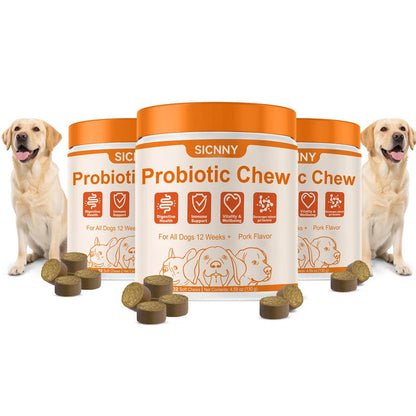 Supporto Immunitario Cane Multivitaminico 8-in-1 con Probiotici
