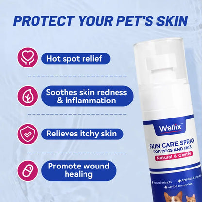 Sollievo Prurito Spray Animali Formula Vegetale 80ml