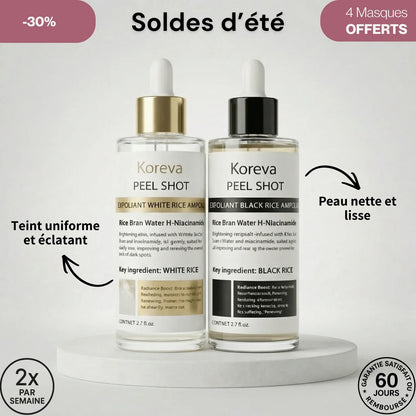 Pori Affinati e Pelle Purificata con Esfoliante al Riso Coreano