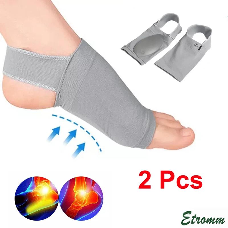 Supporto Plantare Con Fascia Compressione Nylon E Inserto Gel