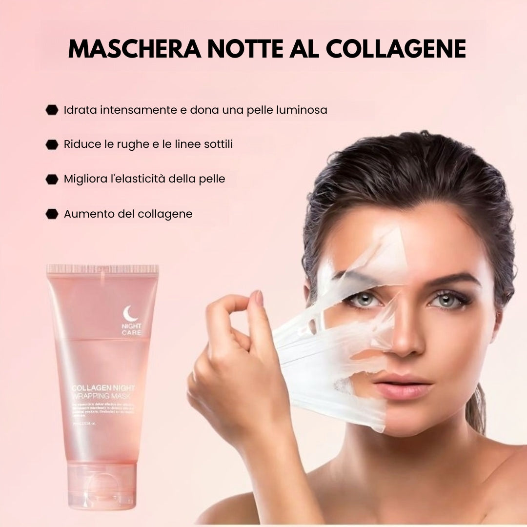 Maschera da notte al collagene Seluna