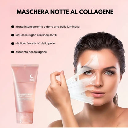 Maschera da notte al collagene Seluna
