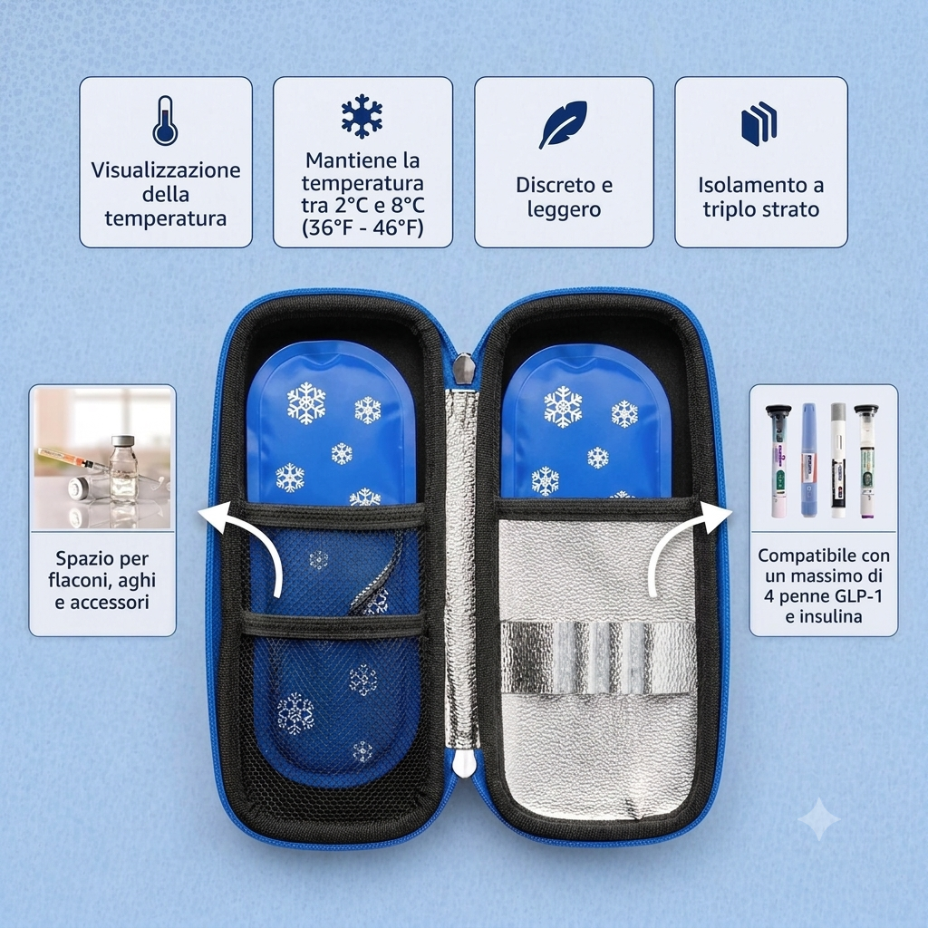 Palamot ThermoCare™ Custodia Isotermica per Insulina