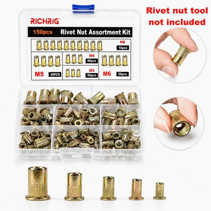 Riparazione Auto Rivettatrice Manuale Acciaio Carbonio Kit