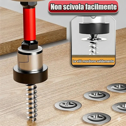 Set di 5 punte Pladur con arresto di profondità – PH2 magnetiche (0.64CM esagonale)