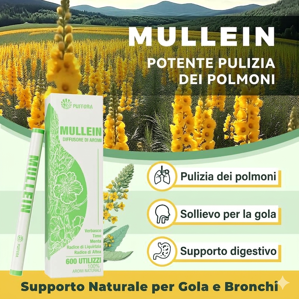 PUFFORA Stick Rilassante e Detox – Alle Erbe