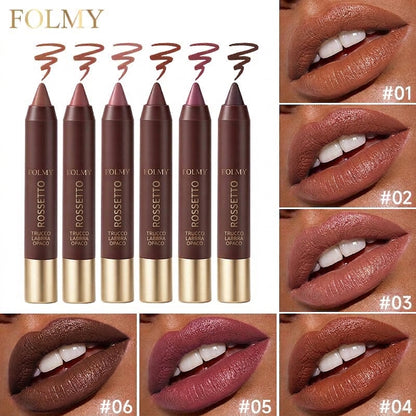 Lunga Durata Rossetto Opaco Set 6 Pezzi Resistente All’Acqua