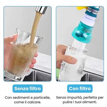 Prolunga per filtro antispruzzo | AquaFlex™