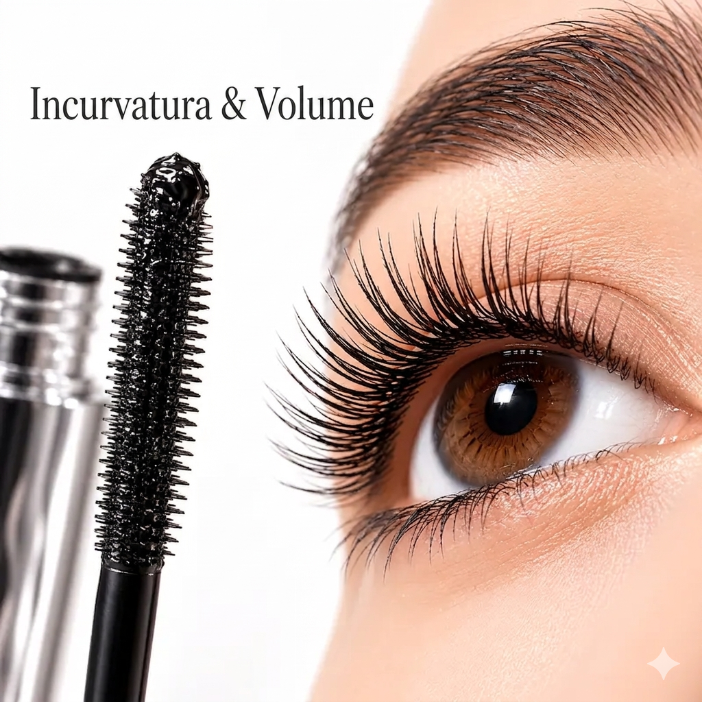 Allungante E Curvante Mascara Tubo Spazzola A Spirale Waterproof