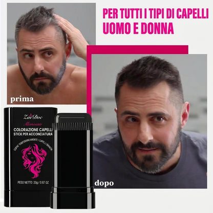 Colorazione Capelli Portatile con Pettine Facile e Veloce