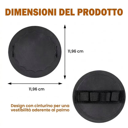 Confezione da 4 - Detergente Corpo Esfoliante Morbido in Gomma per Pelle Delicata