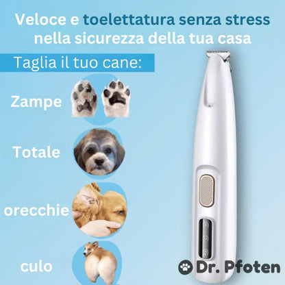 PawTrim Pro™ - Cura delle zampe indolore in pochi secondi