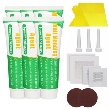 Riparazione Pareti Kit Completo con Spatola e Carta Vetrata