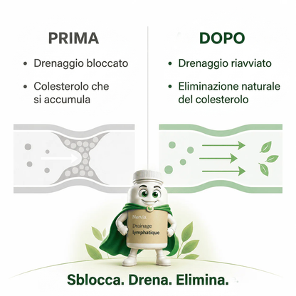 PALAMOT™ Capsule per il Drenaggio Linfatico · Trasformazione Completa in 60 Giorni