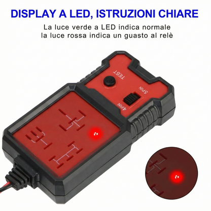 Tester relè per autoveicoli - 12V/24V