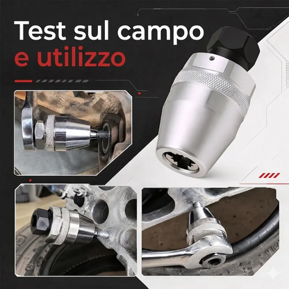 Rimozione Viti Rotte Set Estrattore 6-13mm Manuale Resistente
