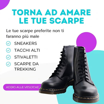 Coppia di Plantari terapeutici traspiranti per il tallone - PalamotToe™