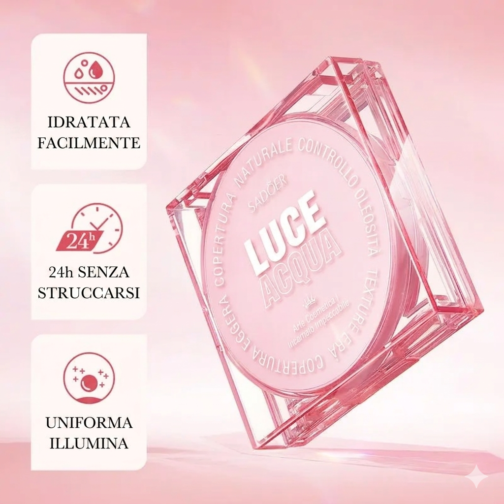 Coprenza Alta Fondotinta Cushion Matte Lunga Durata Rosa